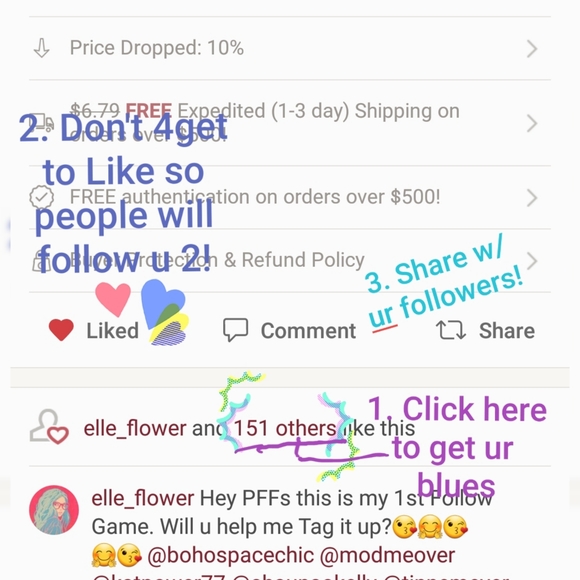 PLS LIKE ❤ SO I CAN SHARE UR CLOSET!✨WE DID IT! TY ALL SO MUCH! NEW GOAL 300k!🫶 - Picture 4 of 15